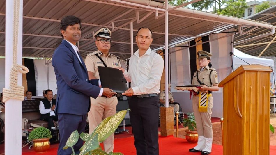 Meghalaya hands appointment letters to 445 new civil defence and home guards recruits Meghalaya hands appointment letters to 445 new civil defence and home guards recruits