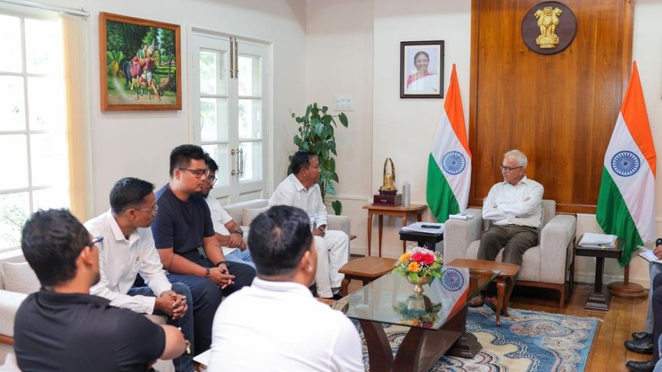 Manipur governor meets cancer institute officials, displaced persons delegation Manipur governor meets cancer institute officials, displaced persons delegation