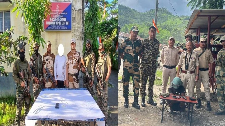 Manipur: KCP (Taibanganba) cadre arrested in Imphal for extortion activities', arms seized Manipur: KCP (Taibanganba) cadre arrested in Imphal for extortion activities', arms seized