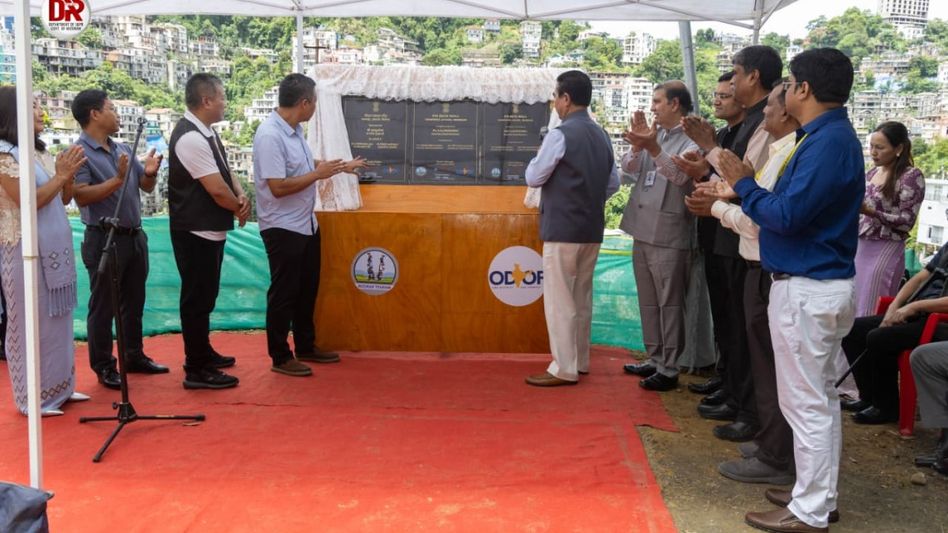 Mizoram: CM lays foundation stone for unity mall in Aizawl Mizoram: CM lays foundation stone for unity mall in Aizawl