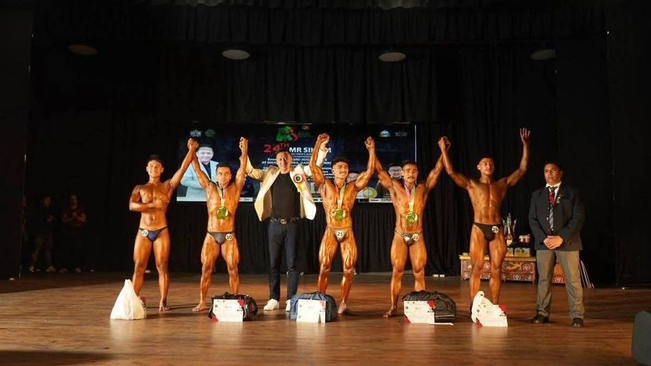 Kalyan Tamang crowned 24th Mr Sikkim 2025 at grand championship in Gangtok Kalyan Tamang crowned 24th Mr Sikkim 2025 at grand championship in Gangtok