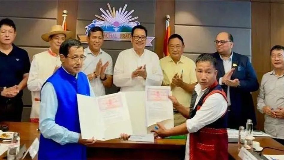 Arunachal's Begging village joins growing support for Siang Multipurpose Project, 85 per cent households sign MoU Arunachal's Begging village joins growing support for Siang Multipurpose Project, 85 per cent households sign MoU