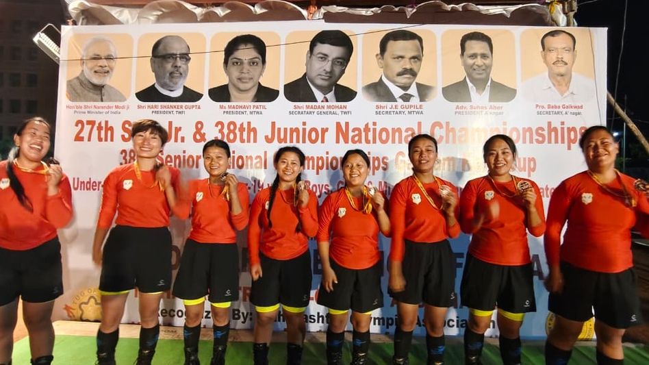 Nagaland women clinch bronze at 38th National Tug of War Championship Nagaland women clinch bronze at 38th National Tug of War Championship