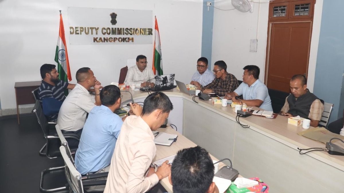 Kangpokpi DC chairs review meeting on PM-DAJGUA tribal welfare scheme implementation