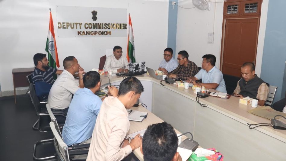 Kangpokpi DC chairs review meeting on PM-DAJGUA tribal welfare scheme implementation Kangpokpi DC chairs review meeting on PM-DAJGUA tribal welfare scheme implementation