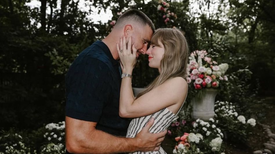 Taylor Swift says yes: Travis Kelce proposes in rose garden after two years of dating Taylor Swift says yes: Travis Kelce proposes in rose garden after two years of dating