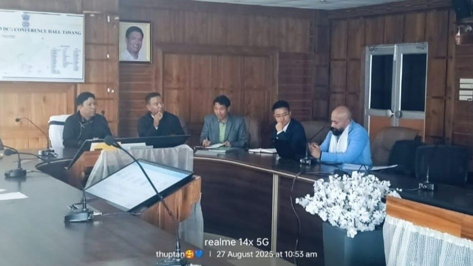 Tawang holds Aadhaar monitoring committee meeting Tawang holds Aadhaar monitoring committee meeting
