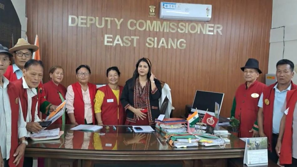 Arunachal gaon burah leaders meet East Siang DC to highlight welfare, traditional roles Arunachal gaon burah leaders meet East Siang DC to highlight welfare, traditional roles