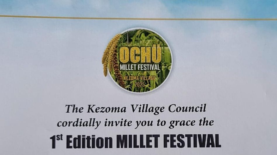 Nagaland's Kezoma village to host first-ever Ochü Millet Festival Nagaland's Kezoma village to host first-ever Ochü Millet Festival