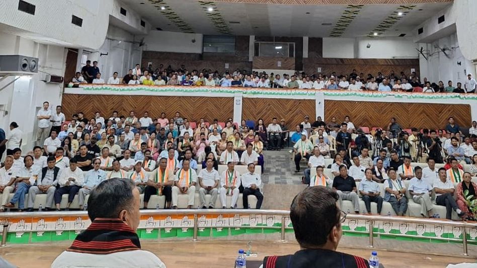 Nagaland Congress holds rally in Dimapur; pledges to safeguard electoral right, Article 371A Nagaland Congress holds rally in Dimapur; pledges to safeguard electoral right, Article 371A