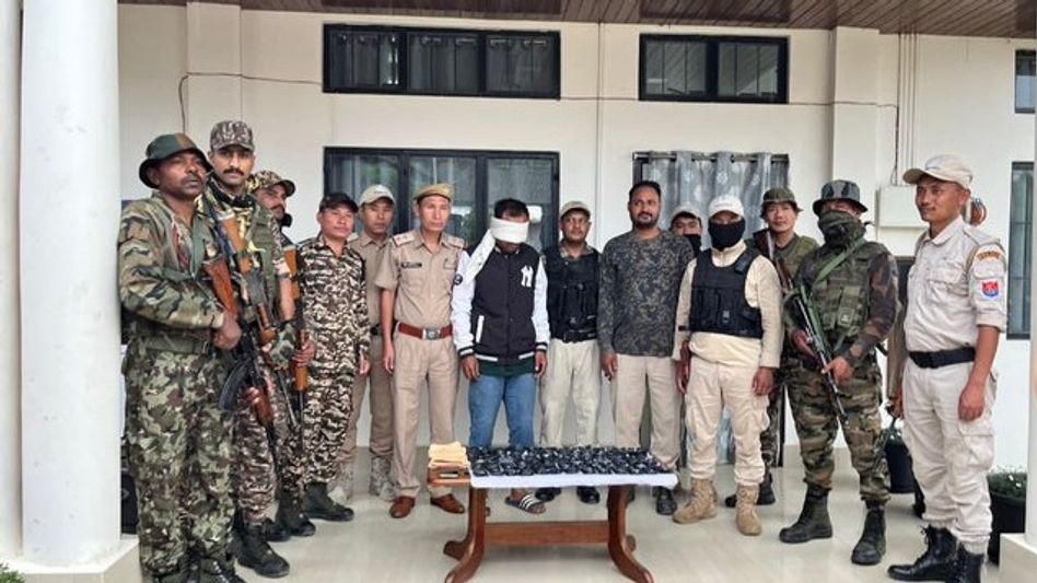 Manipur police seize huge narcotics haul across districts, nine arrested Manipur police seize huge narcotics haul across districts, nine arrested