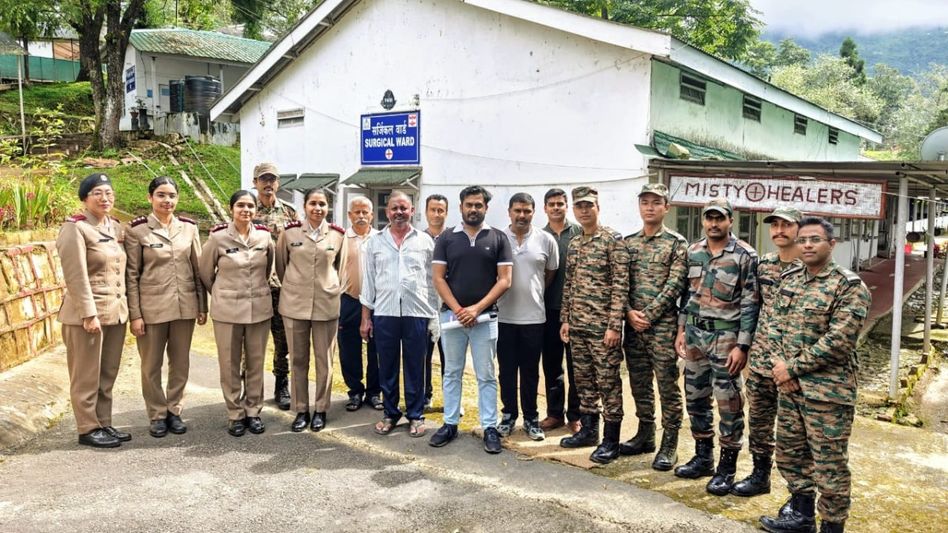 Kohima electrician recovers after life-threatening burns at Zakhama Military Hospital Kohima electrician recovers after life-threatening burns at Zakhama Military Hospital