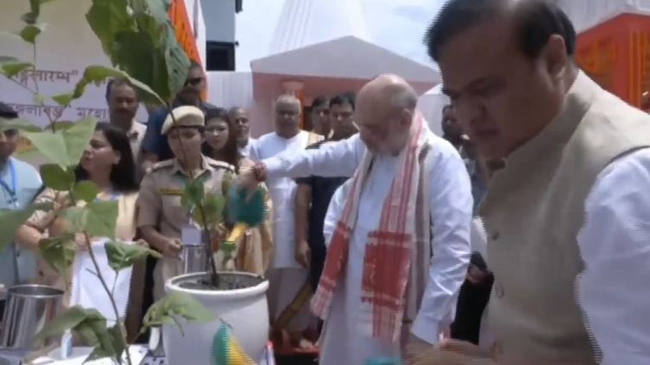 Amit Shah inaugurates new Brahmaputra wing of Assam Raj Bhawan, forensic lab Amit Shah inaugurates new Brahmaputra wing of Assam Raj Bhawan, forensic lab