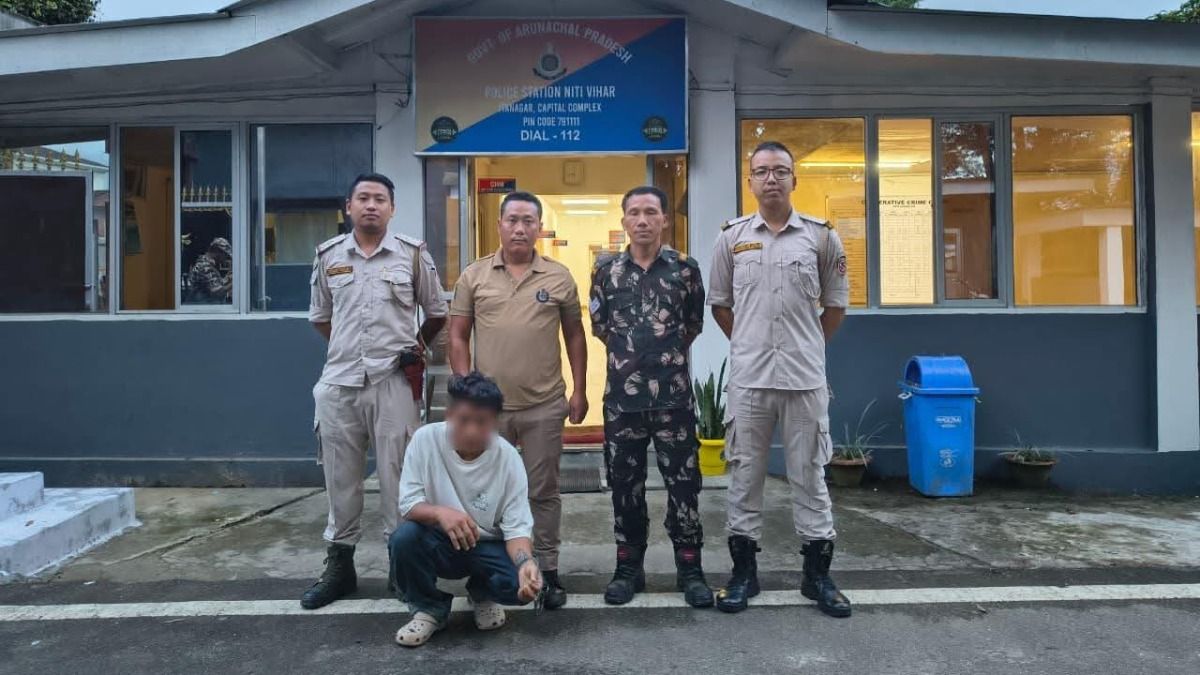 Drug peddler nabbed with suspected heroin in Itanagar’s Panchali area Drug peddler nabbed with suspected heroin in Itanagar’s Panchali area