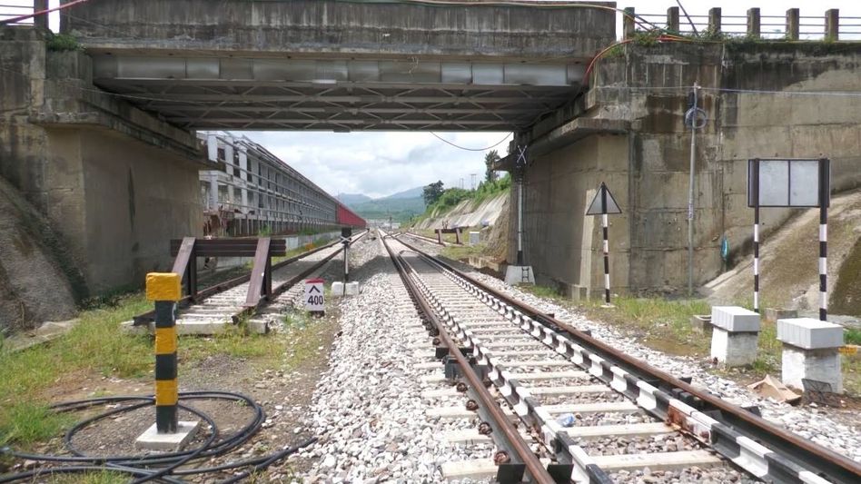 Mizoram nears historic milestone as Bairabi-Sairang railway line nears completion Mizoram nears historic milestone as Bairabi-Sairang railway line nears completion