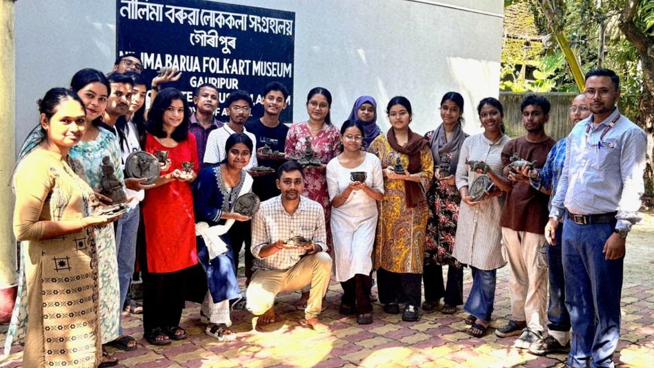 Dhubri museum concludes terracotta workshop in Gauripur; students craft 70 artworks Dhubri museum concludes terracotta workshop in Gauripur; students craft 70 artworks