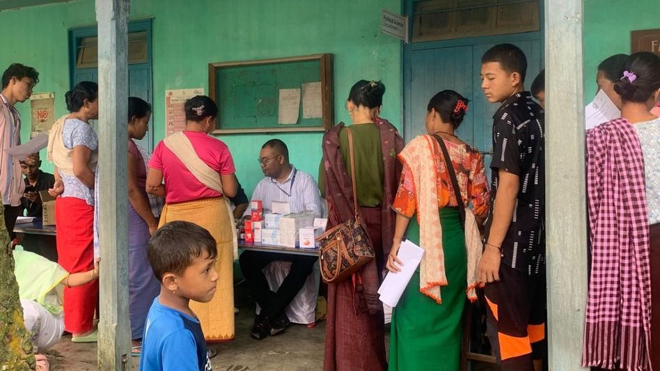 Manipur: Mega health camp brings medical care to over 150 displaced persons in Bishnupur Manipur: Mega health camp brings medical care to over 150 displaced persons in Bishnupur
