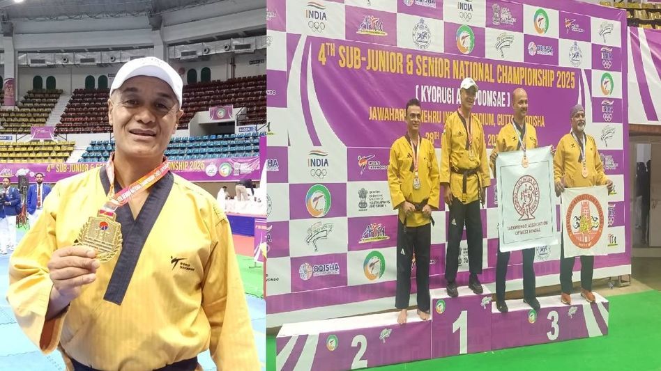 Grand Master Trilok Subba wins gold for Sikkim in Senior National Taekwondo Championship Grand Master Trilok Subba wins gold for Sikkim in Senior National Taekwondo Championship