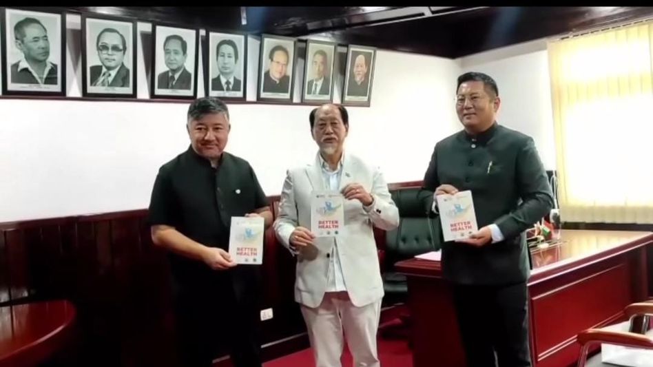 Nagaland assembly session opens with launch of health handbook Nagaland assembly session opens with launch of health handbook