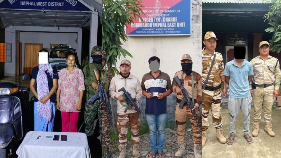 Manipur police arrest three militants, recover arms and drugs in statewide crackdown Manipur police arrest three militants, recover arms and drugs in statewide crackdown