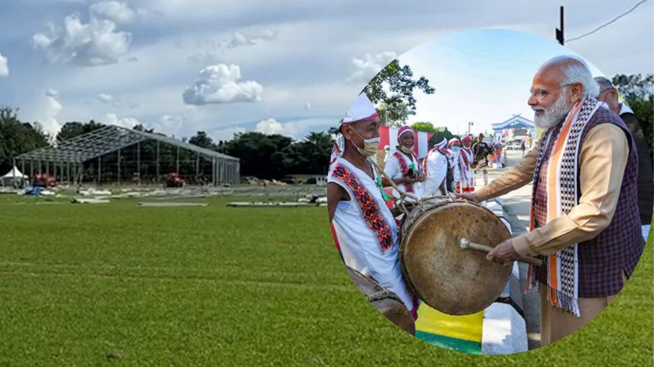 Preparations in full swing at Kangla Fort ahead of PM Modi’s likely visit to Manipur Preparations in full swing at Kangla Fort ahead of PM Modi’s likely visit to Manipur