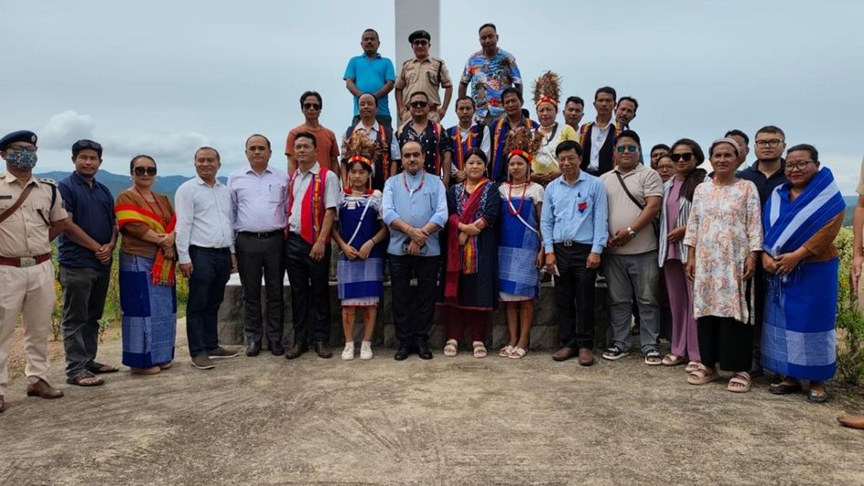 Manipur: Principal Chief Conservator of Forests inspects proposed eco-tourism site at Chandel’s Prayer Mount Manipur: Principal Chief Conservator of Forests inspects proposed eco-tourism site at Chandel’s Prayer Mount