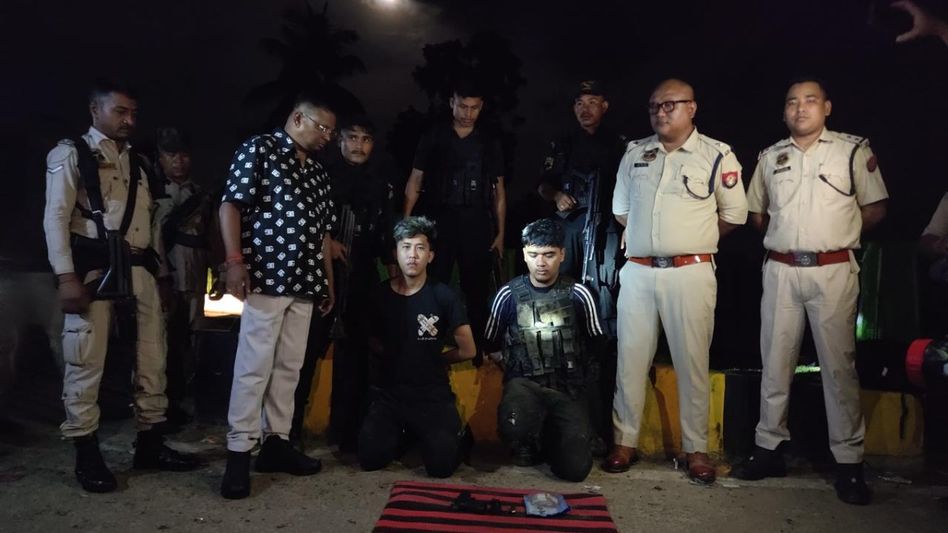 Assam cops arrest two Mizoram men for armed attack on Silchar man Assam cops arrest two Mizoram men for armed attack on Silchar man