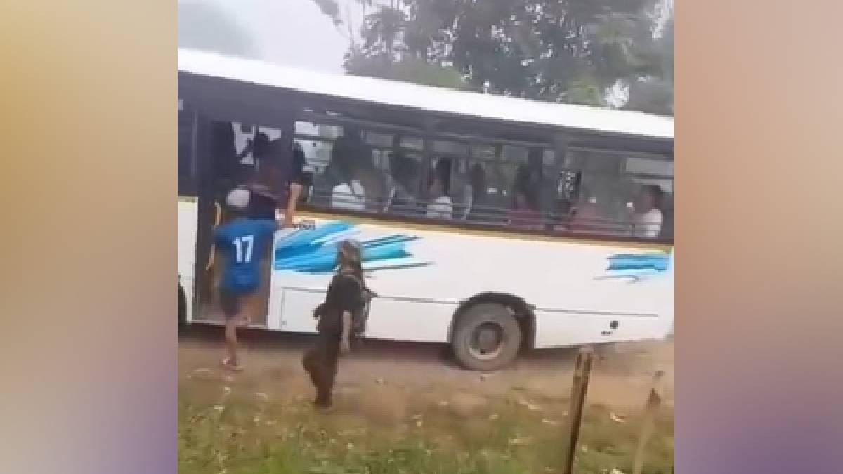 Manipur: Passenger bus allegedly stopped by suspected armed militants in Ukhrul, phones seized and inspected Manipur: Passenger bus allegedly stopped by suspected armed militants in Ukhrul, phones seized and inspected