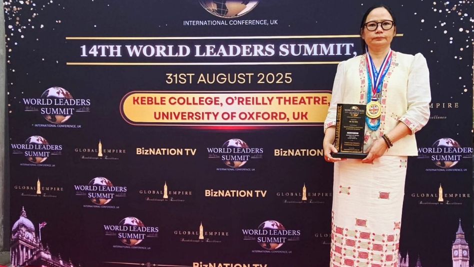 Arunachal activist Tai Nime honoured at Oxford for a decade of social impact Arunachal activist Tai Nime honoured at Oxford for a decade of social impact
