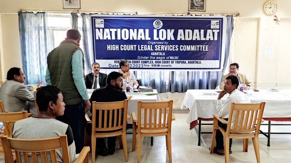 31,000 plus cases to be heard in Tripura’s National Lok Adalat on September 13 31,000 plus cases to be heard in Tripura’s National Lok Adalat on September 13