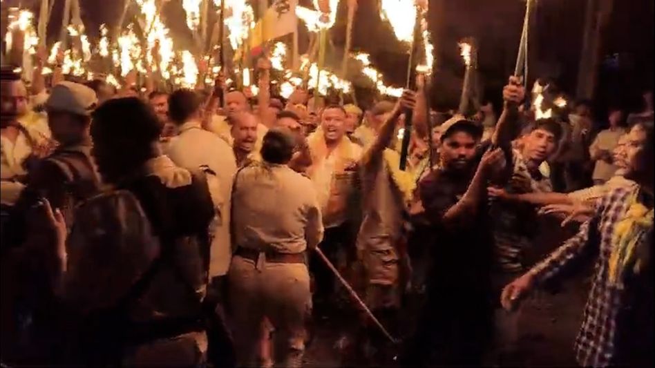 Assam: Police lathi charge on Koch-Rajbongshi protesters in Golakganj, several injured Assam: Police lathi charge on Koch-Rajbongshi protesters in Golakganj, several injured