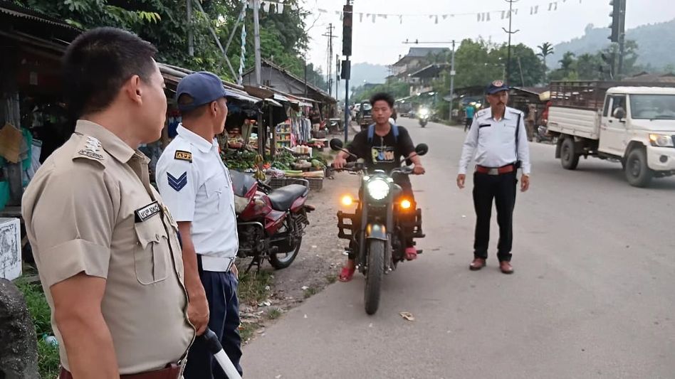Arunachal: East Siang police crackdown on modified silencers, 14 bikes seized in Pasighat Arunachal: East Siang police crackdown on modified silencers, 14 bikes seized in Pasighat
