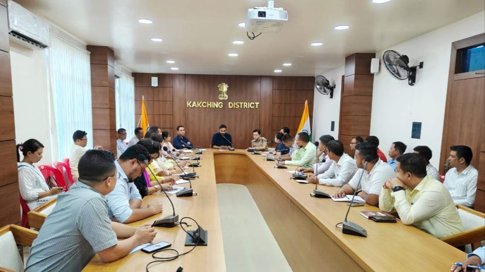Manipur's Kakching gears up for live screening of VVIP visit Manipur's Kakching gears up for live screening of VVIP visit