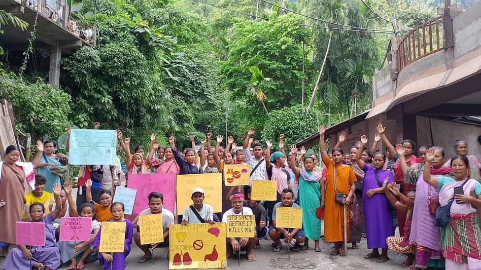 Meghalaya becomes first state to achieve community-led tobacco control milestone Meghalaya becomes first state to achieve community-led tobacco control milestone