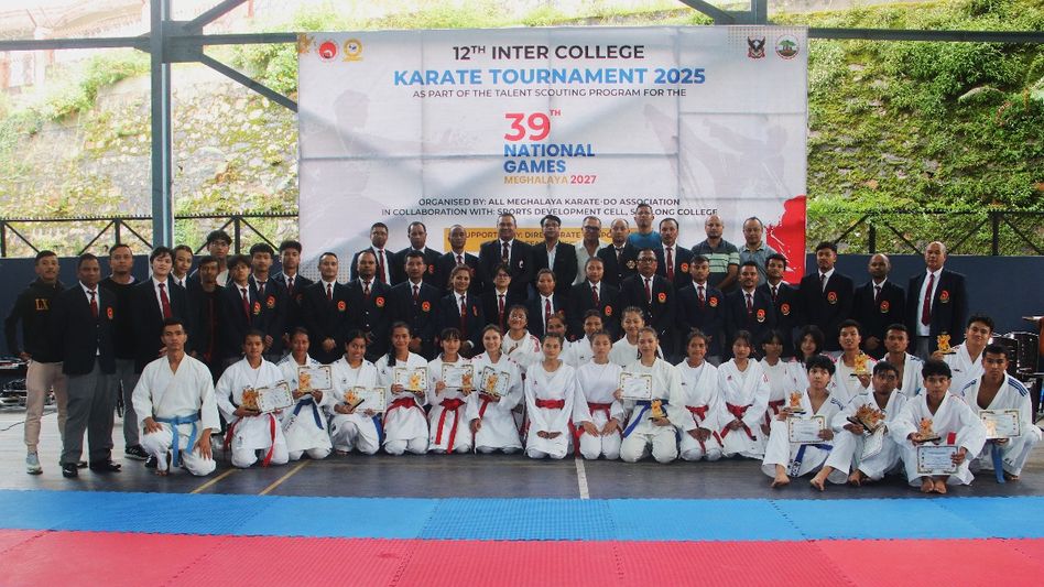Shillong College karatekas sweep all titles at inter-school tournament Shillong College karatekas sweep all titles at inter-school tournament
