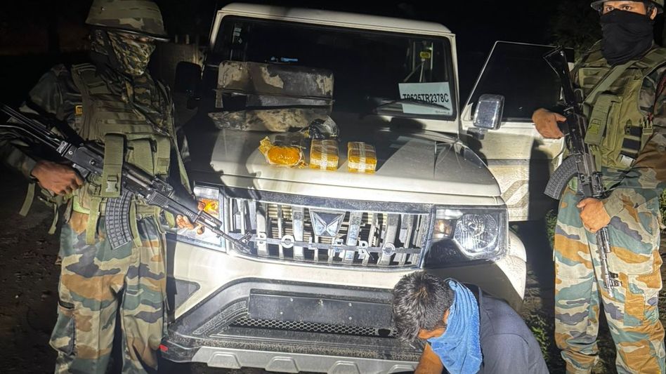 Tripura youth caught with Yaba worth Rs 3.1 crore hidden in vehicle in Khowai Tripura youth caught with Yaba worth Rs 3.1 crore hidden in vehicle in Khowai