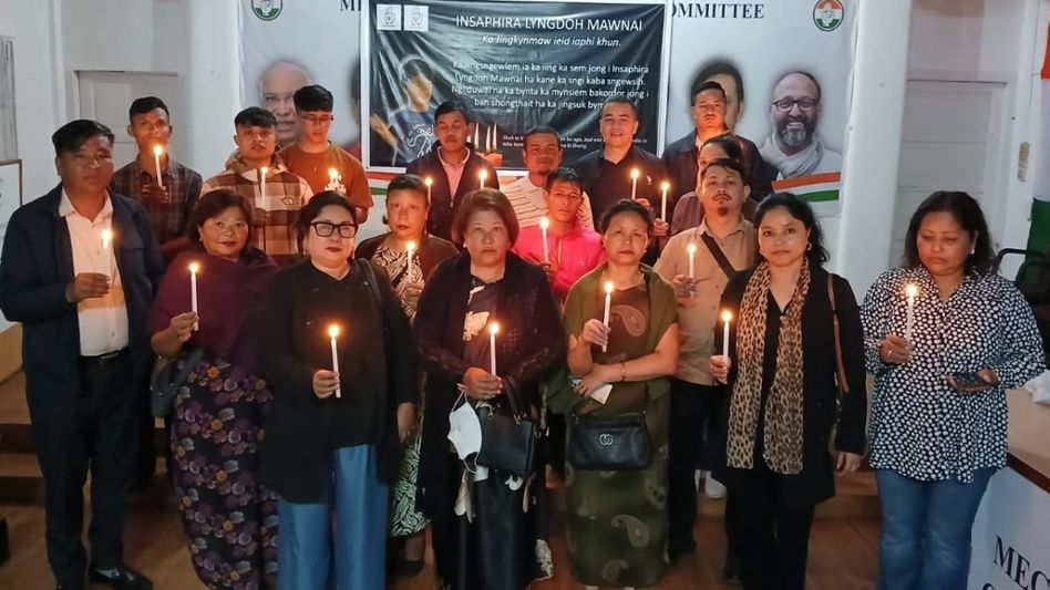 Meghalaya youth, women’s Congress hold vigil after shocking child death in Shillong Meghalaya youth, women’s Congress hold vigil after shocking child death in Shillong