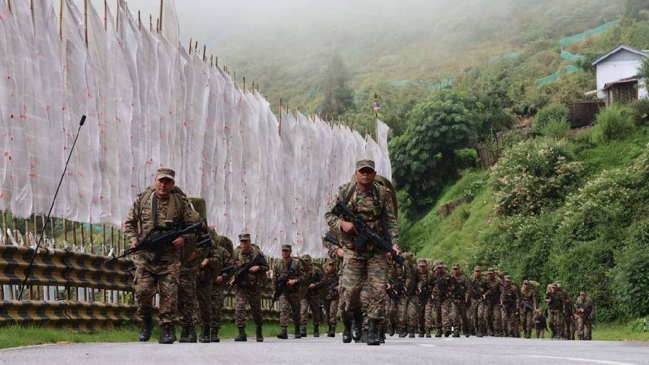 Trishakti Warriors complete high-altitude route march in Sikkim, proving combat readiness Trishakti Warriors complete high-altitude route march in Sikkim, proving combat readiness