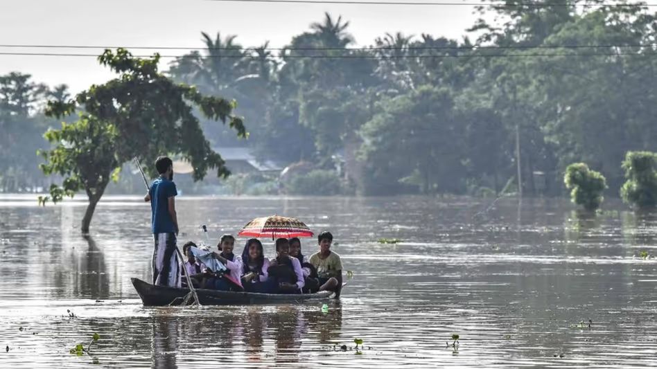 Nearly 50,000 people affected as Assam faces second wave of floods Nearly 50,000 people affected as Assam faces second wave of floods
