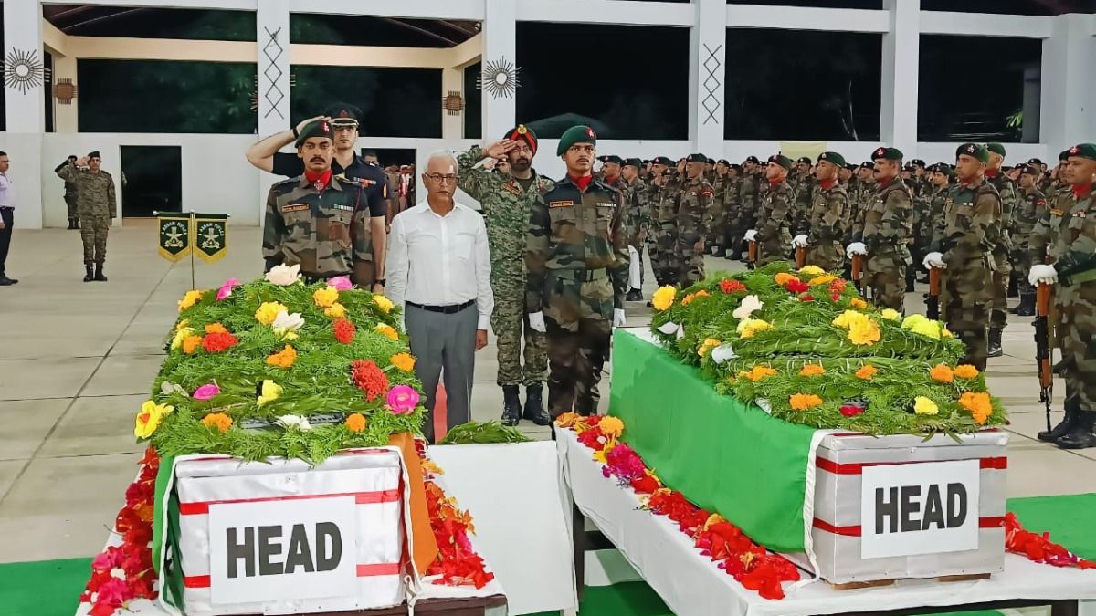 Manipur Governor pays solemn tribute to jawans martyred in Nambol ambush