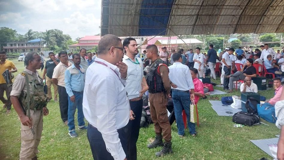 Assam: Baksa District Administration conducts final inspection ahead of BTC elections Assam: Baksa District Administration conducts final inspection ahead of BTC elections