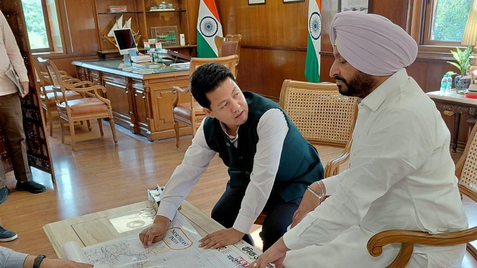 Sikkim MP seeks faster railway survey, cultural design for Rangpo station Sikkim MP seeks faster railway survey, cultural design for Rangpo station