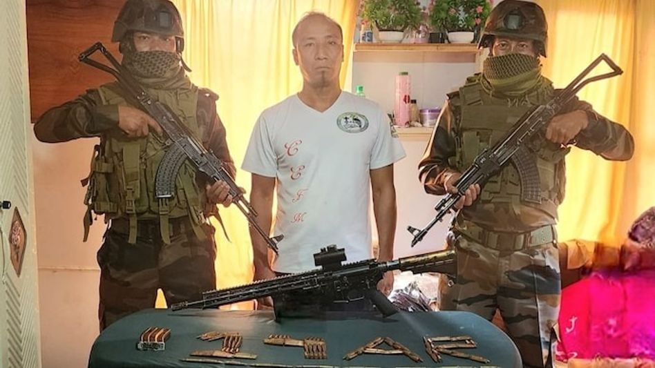 Assam Rifles seize arms, arrest man in Mizoram’s Champhai district Assam Rifles seize arms, arrest man in Mizoram’s Champhai district
