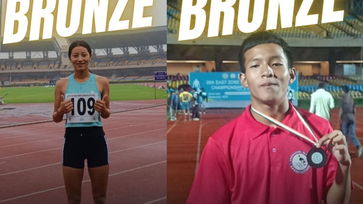 Two Arunachal athletes win bronze at East Zone Junior Athletics Championship Two Arunachal athletes win bronze at East Zone Junior Athletics Championship