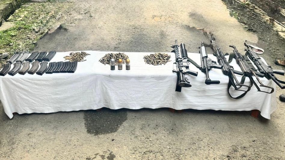 Manipur police arrest key accused in Assam Rifles ambush, seize huge arms cache Manipur police arrest key accused in Assam Rifles ambush, seize huge arms cache