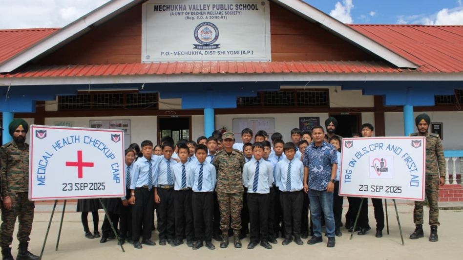 Arunachal: Health and awareness drive at Menchukha Valley Public School empowers students and staff Arunachal: Health and awareness drive at Menchukha Valley Public School empowers students and staff