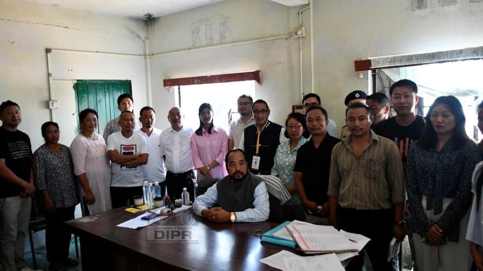 Nagaland Deputy CM conducts surprise inspection of government offices in Wokha Nagaland Deputy CM conducts surprise inspection of government offices in Wokha