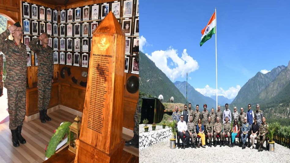 National Defence College delegation visits Arunachal's Kibithu, pays tribute at Walong War Memorial National Defence College delegation visits Arunachal's Kibithu, pays tribute at Walong War Memorial