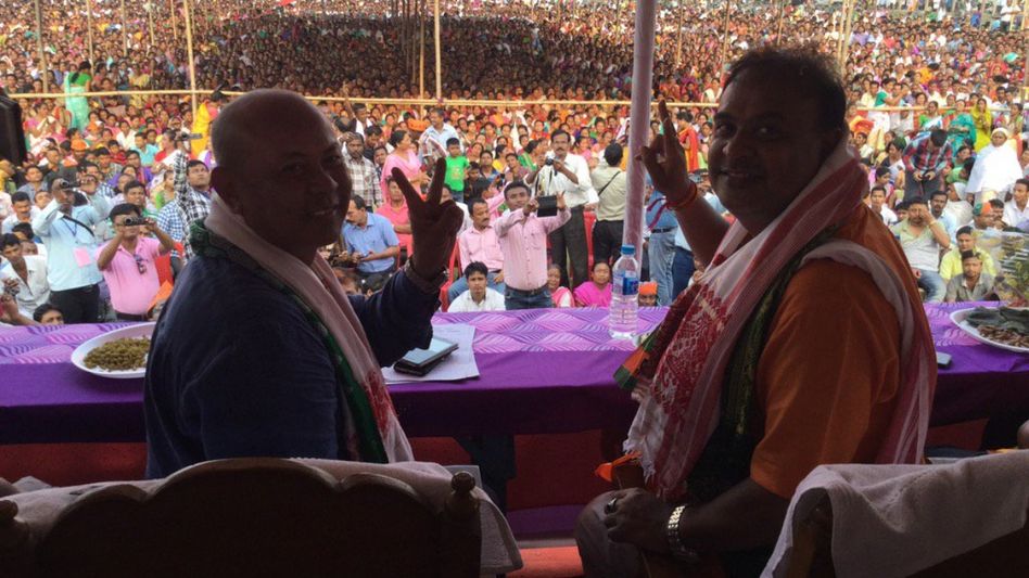 Himanta Biswa Sarma claims BPF part of NDA after Bodoland Territorial Council polls Himanta Biswa Sarma claims BPF part of NDA after Bodoland Territorial Council polls