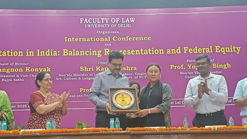 Nagaland MP stresses fair representation, federal equity at international delimitation conference Nagaland MP stresses fair representation, federal equity at international delimitation conference